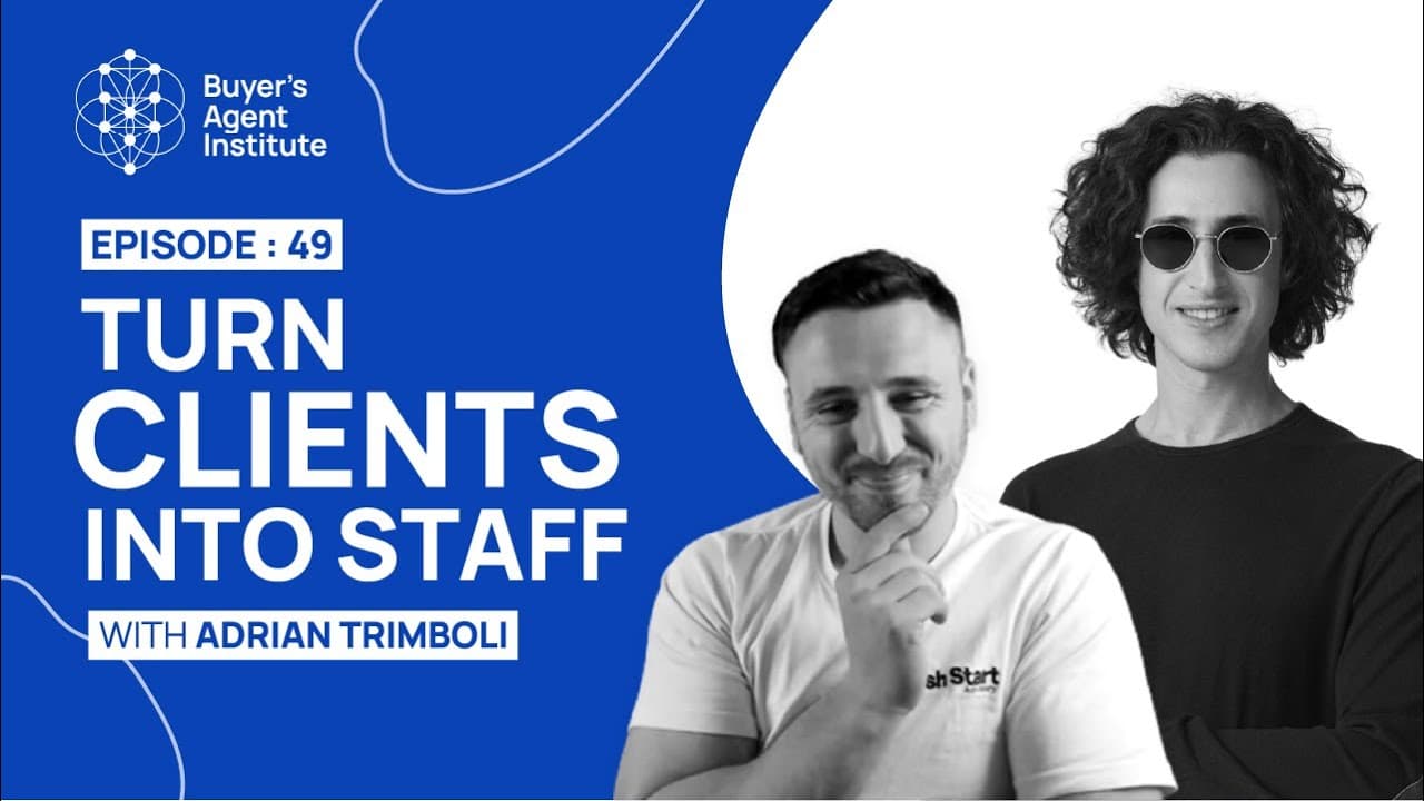Adrian Trimboli on The Buyer’s Agent Institute Show